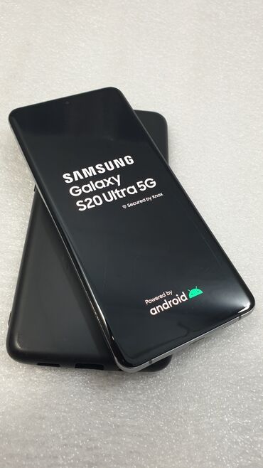 ищу бу телефон: Samsung Galaxy S20 Ultra, Колдонулган, 256 ГБ, түсү - Боз
