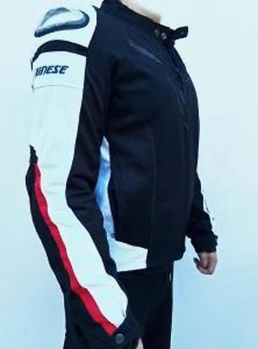 rider: Jakna DAINESE crno bela - N O V O Moto jakna Dainese . Atraktivan — 5