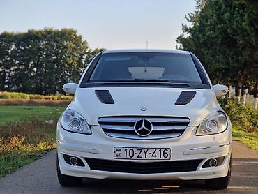 təkər olculəri: Mercedes-Benz B-Class: 1.7 l | 2006 il Hetçbek — 2