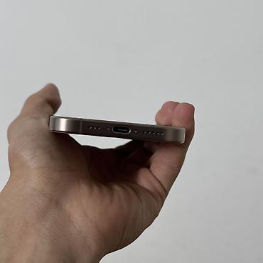 intel i5: IPhone 16 Pro, Б/у, 256 ГБ, Desert Titanium, Зарядное устройство, 81 % — 5