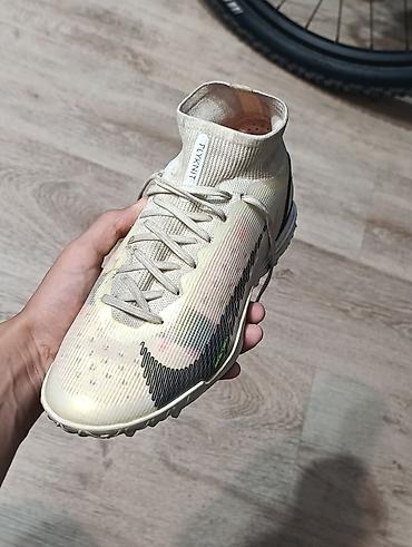 nike react: Футбольные кроссовки/сороконожки Nike Mercurial с носком-манжетой — 5