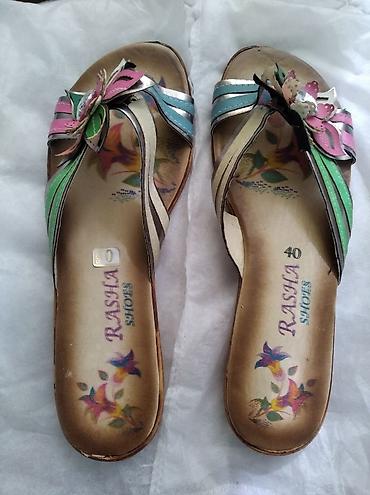 каблучок: Женские шлёпанцы Rasha Shoes - Размер: 40 (указан на стельке и — 2