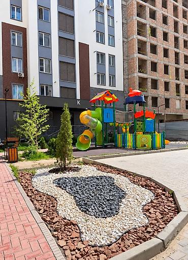 diamond city: 1 комната, 45 м², Асанбай мкр Элитка, 2 этаж, ПСО (под самоотделку) — 1