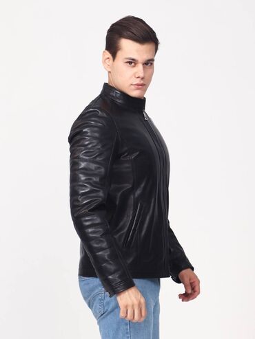 Кожаные куртки: Мужские кожаные куртки, классические и бомберы - Материал — 5