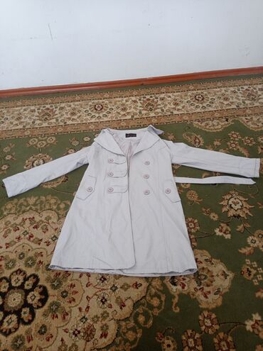 флиски найк бишкек: Женский светло-серый тренч - Классический двубортный крой с рядами