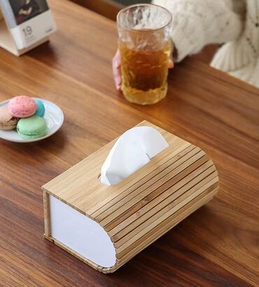 Digər qab-qacaq və mətbəx ləvazimatları: Salfet qabı
bamboo material