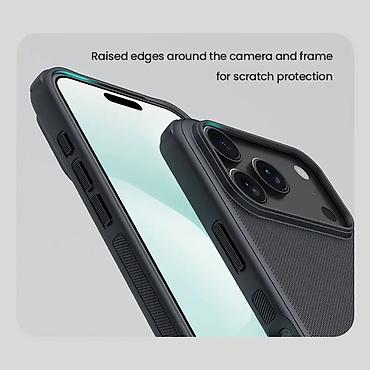 Maske i futrole za telefone: Futrola NILLKIN Super Frost PRO za iPhone 17 Pro (6.3) plava. Uz brzu — 8