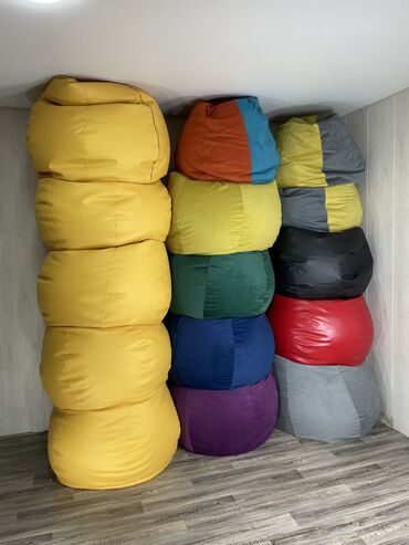 Мягкие кресла: Уютное и стильное кресло-мешок - отличное решение для вашего дома или — 18