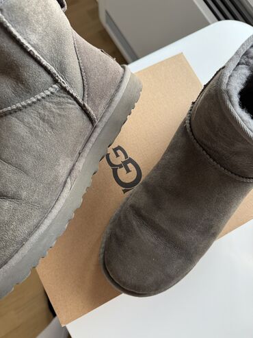 ugg moon boot: Ugg čizme, bоја - Siva, 39