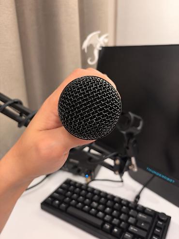 радиомикрафон шур: Shure SM58 Special Black Edition + держатель для микрофона Микрофон — 2