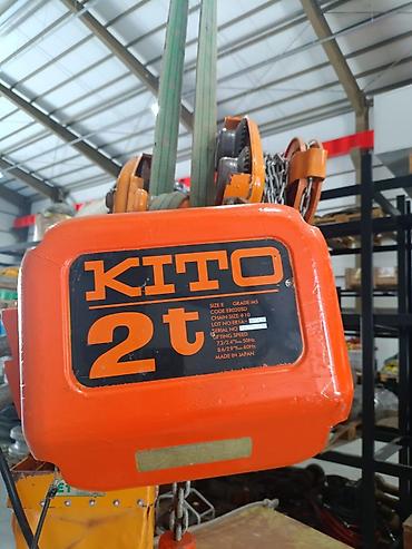 KITO elektrik zəncirli qaldırıcı – 2 ton Məhsul təsviri: -