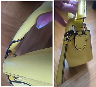 Torbe: LOEWE mini puzzle satchel žuta torba. Nosi se u ruci, vintage model — 10