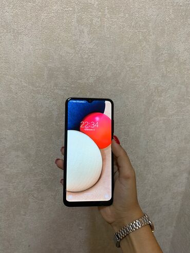 samsung a40 ekrani: Samsung A02, 32 GB, rəng - Qara, Zəmanət, İki sim kartlı