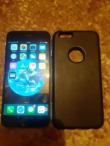 kabura iphone x: IPhone 6, 16 GB, Gümüşü