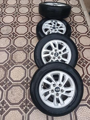 киа к5 шины: Комплект колес Kia на литых дисках с шинами Hankook - Количество: 4 — 1