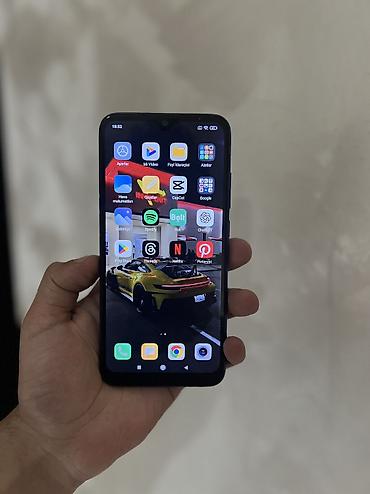 Redmi: Redmi Note 7, 64 GB, rəng - Boz, Barmaq izi, Face ID — 2