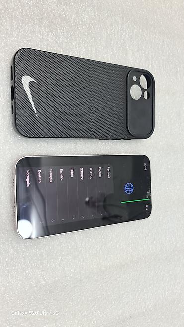Apple iPhone: IPhone 13, Б/у, 128 ГБ, Белый, Чехол, 85 % — 9