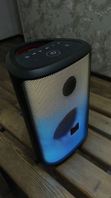 блютуз колонка: Портативная коробка Bluetooth Monster Sparkle 50 W, черная (MS22119)