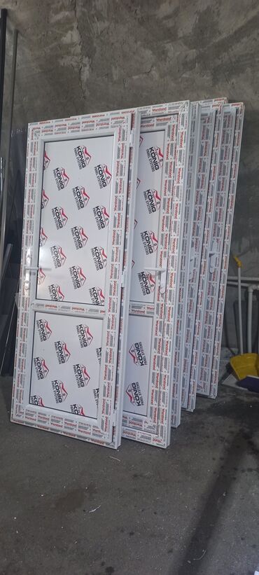 Plastik qapılar: Yeni Plastik qapı 80x200 sm Zamok və çərçivə ilə, Ödənişli quraşdırma, Ödənişli çatdırılma — 8