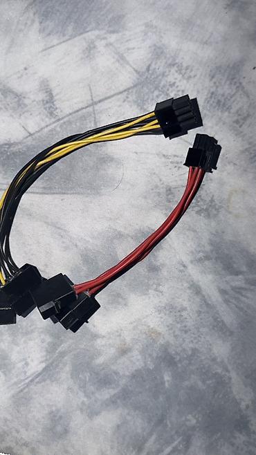 komputer manitor: 1 ədəd molex to 6 pin 1 ədəd molex to 8 pin kabel satılır, ikisidə — 2