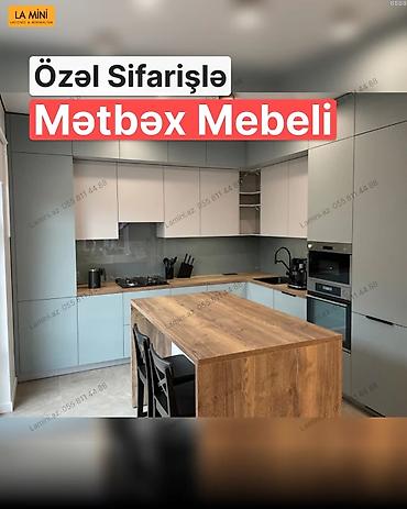 Ev və bağ: Özəl sifarişlə mətbəx mebeli – müasir, lakonik və funksional dizayn — 1