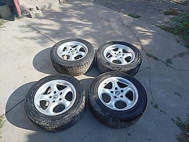 Колеса в сборе 225 / 55 / R 16, Зима, Б/у, Комплект, Легковые, Литые, отверстий - 5