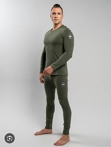 Нижнее белье: Мужской комплект термобелья Canada Goose (лонгслив + термоштаны) — 10