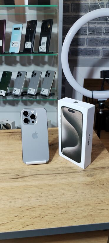 apple iphone xr: IPhone 15 Pro, 128 GB, Natural Titanium, Face ID