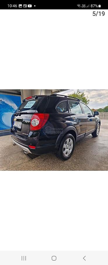 Chevrolet: Chevrolet Captiva – crni SUV - Model: Chevrolet Captiva - Karoserija — 2