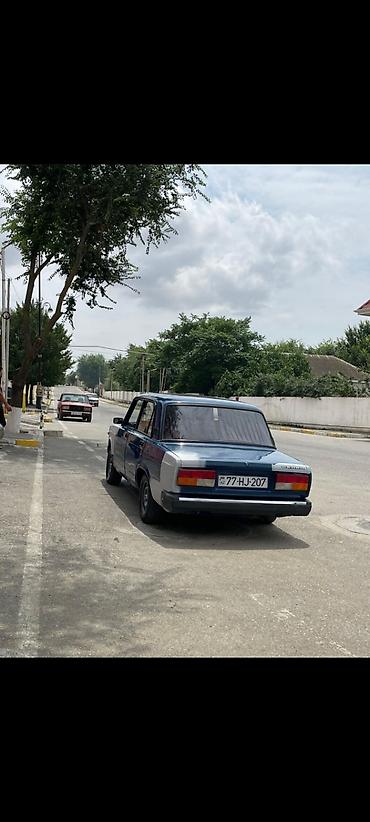 vaz 2109 samara: Model: Lada vaz (VAZ 2107) sedan Kuzov: 4 qapı, mavi rəng, bəzi — 5