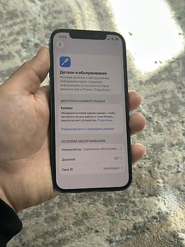 Apple iPhone: IPhone 12 Pro, Б/у, 128 ГБ, Blue Titanium, Чехол, Кабель, 79 % — 3