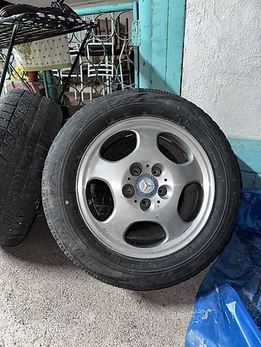 215 65 16 с: Комплект из 4 колёс для Mercedes-Benz. Состав: - Литые диски 16" — 1