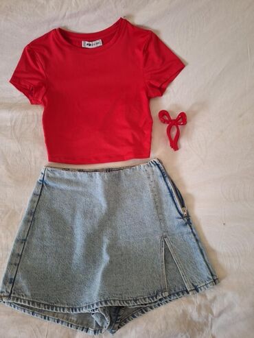 nakit novi pazar: Texas suknjica/sorc. XS. Majca crop top + snalice na poklon. Novo sve at lalafo.rs nakit novi pazar: Texas suknjica/sorc. XS. Majca crop top + snalice na poklon. Novo sve