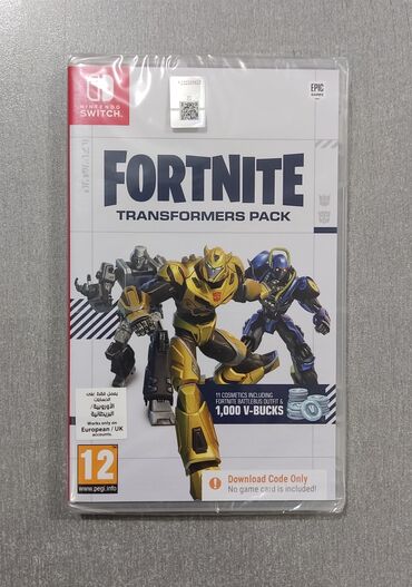 fortnite: Nintendo switch üçün fortnite transformers pack oyun diski. Tam yeni