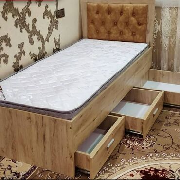 Sifarişlə çarpayılar: İkinəfərlik, Bazasız, Pulsuz matras, Siyirməsiz, Rusiya, Sadə laminat — 5