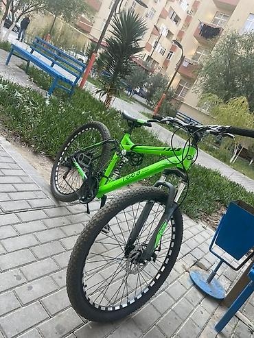 İdman velosipedləri: Dağ velosipedi – Aoda 1000 seriyası - Rəng: parlaq yaşıl, qara-boz — 2