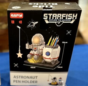 оригинальный подарок на день рождения: 🧑‍🚀LEGO "Космонавт с Органайзером"! для будущих исследователей