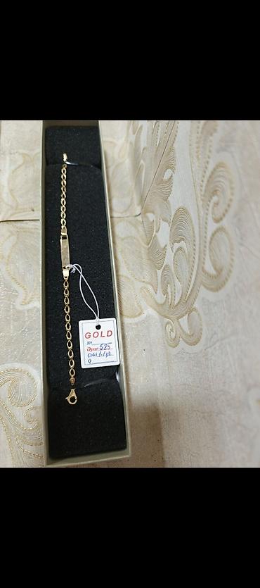 qızılın lom qiyməti: Bilərzik, Tiffany, Sarı qızıl, 585 Əyar, 11 g, Pulsuz çatdırılma — 1