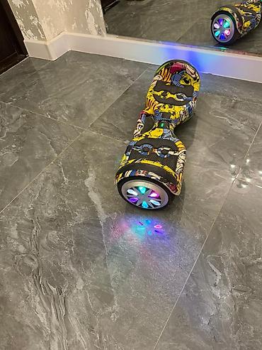 hoverboard aparatı 2 el: İşlənmiş Giroskuter 6.5", 251 - 350 Vt, 26 - 35 km/s, Ünvandan götürmə — 1
