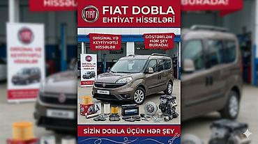 fiat doblò: FIAT Doblo ehtiyat hissələri – orijinal və keyfiyyətli Məhsul — 1
