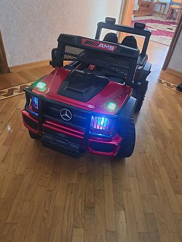 b class makasin: Uşaqlar üçün akkumulyatorlu elektrik avtomobili. Model off-road/Jeep — 2