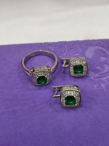 Серебряные наборы украшений: Набор украшений, Проба 925, Женские, Новый — 3