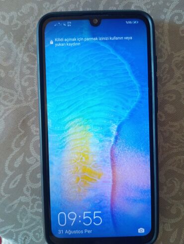 huawei p smart: Huawei P Smart, 32 GB, rəng - Göy, Sensor