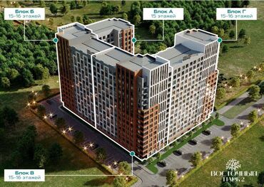 квартира гост: 2 комнаты, 46 м², Элитка, 8 этаж, ПСО (под самоотделку)