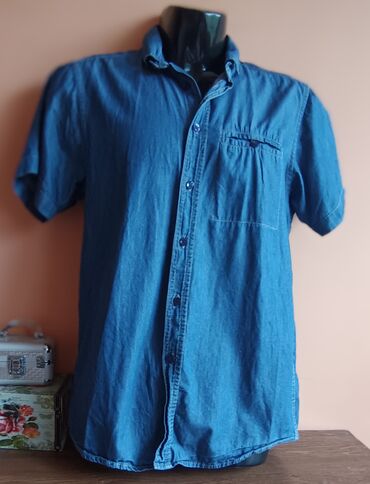 poslovne košulje: Shirt Denim Co, S (EU 36), M (EU 38), color - Blue