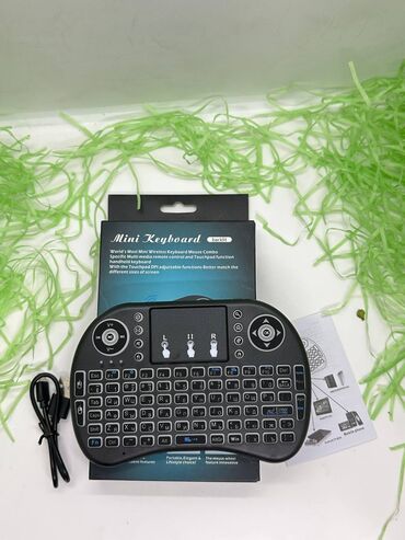 Klaviaturalar: Oyun üçün mini Bluetooth klaviatura Klaviatura düzümü: Kiril+QWERTY — 12