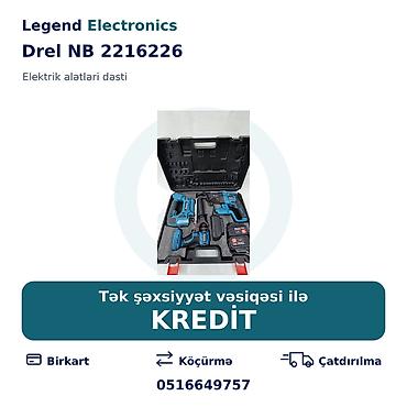 bosch perforator satilir: Elanın başlığı: Drel NB 2216226 Elanın mətni: Legend Electronics — 1
