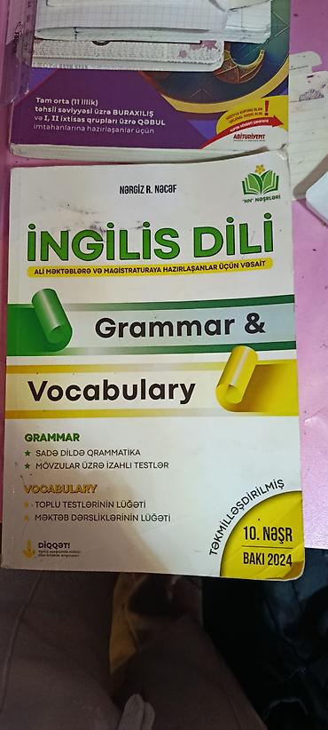 Kitablar və jurnallar: Məşhur ingilis dili Nərgiz Nejad qayda kitabı. Yeni çıxarışdi yeni — 1