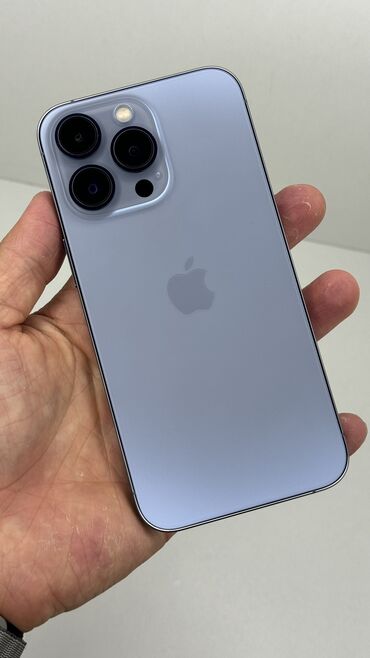 дешевые телефоны айфон: IPhone 13 Pro, Колдонулган, 128 ГБ, Sierra Blue, 84 %