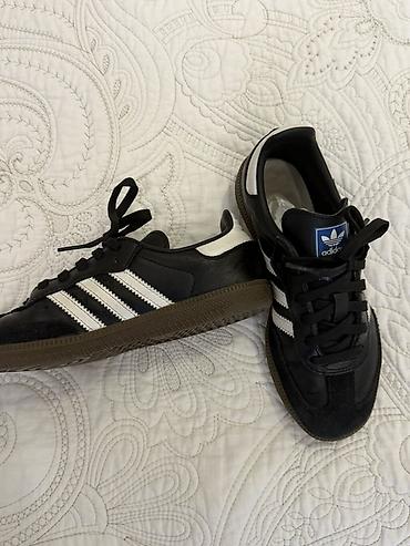 Детская обувь: Продаю 2 Кроссовки Adidas Samba OG Детская обувь уни - Цвет: черный — 2